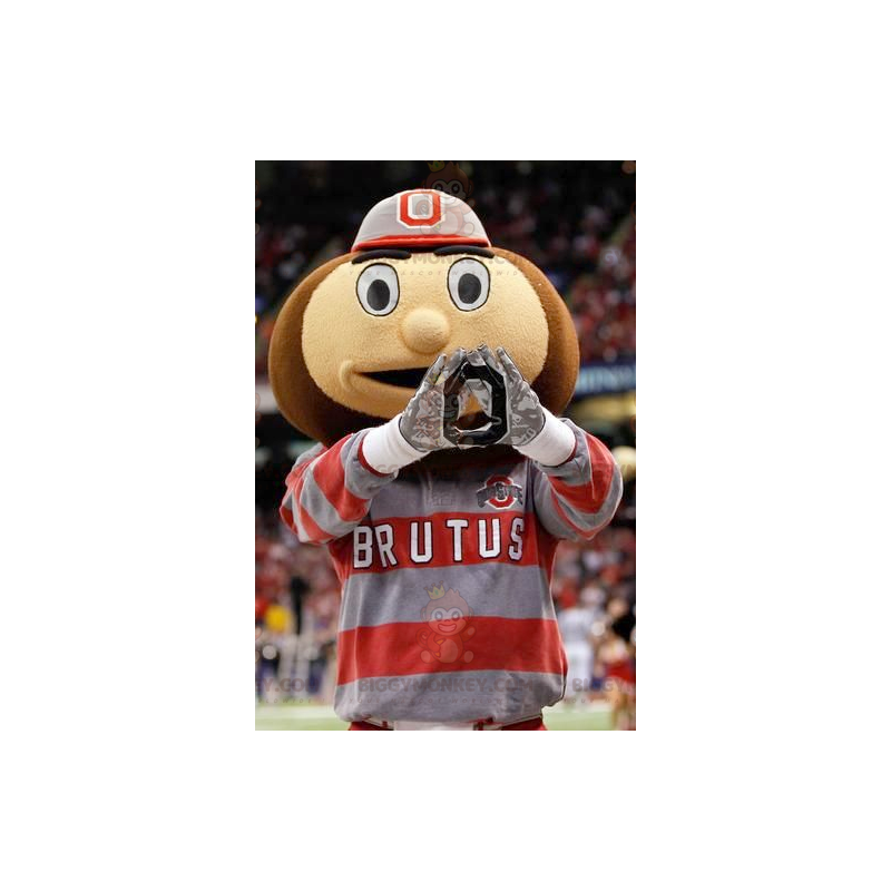 Famoso costume da mascotte BIGGYMONKEY™ di Brutus Sports -