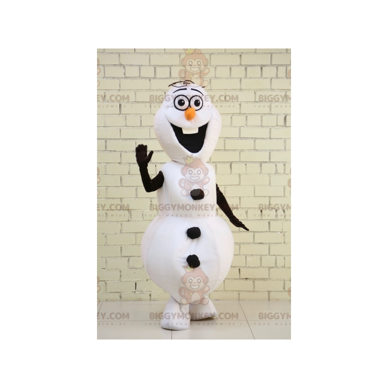 Στολή μασκότ BIGGYMONKEY™ Olaf Snowman από την Frozen -