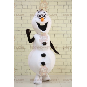 Costume de mascotte BIGGYMONKEY™ de Olaf bonhomme de neige de