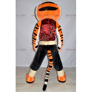 BIGGYMONKEY™-mascottekostuum van de beroemde tijger van Meester