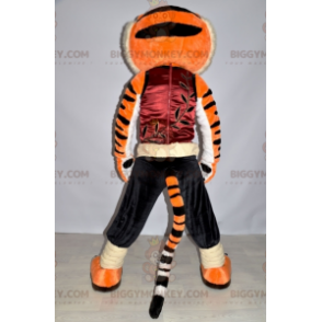 Costume de mascotte BIGGYMONKEY™ de Maitre Tigresse tigre dans