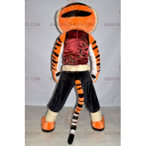 Traje de mascota BIGGYMONKEY ™ del famoso tigre Master Tigress