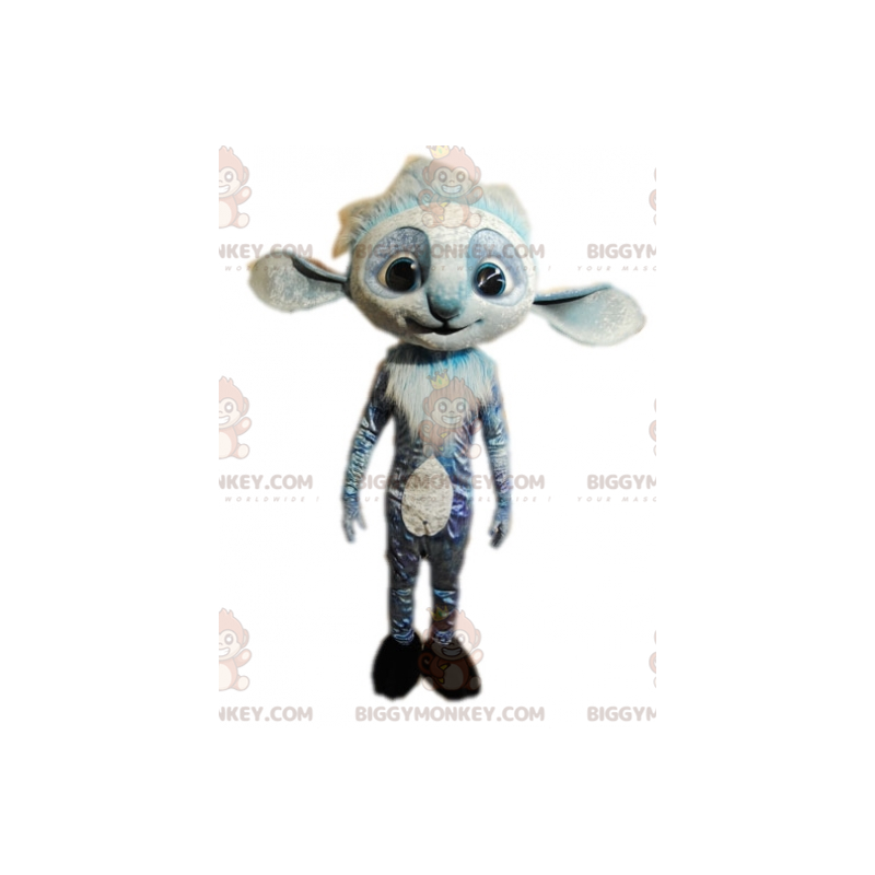 Funny Blue Hairy Creature BIGGYMONKEY™ Mascot Costume -