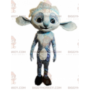 Funny Blue Hairy Creature BIGGYMONKEY™ Mascot Costume -