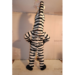 Kostým BIGGYMONKEY™ Marty slavný kreslený zebra madagaskarský