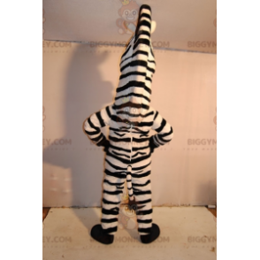 Kostým BIGGYMONKEY™ Marty slavný kreslený zebra madagaskarský