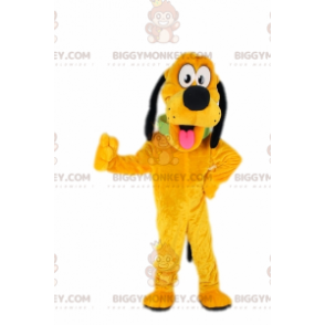 Fantasia de mascote do famoso cão amarelo Plutão BIGGYMONKEY™