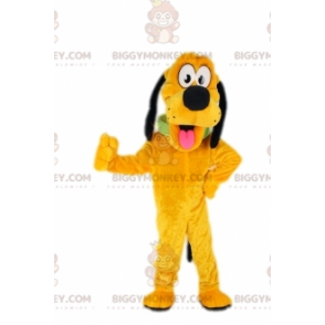 Costume de mascotte BIGGYMONKEY™ de Pluto chien jaune de Disney