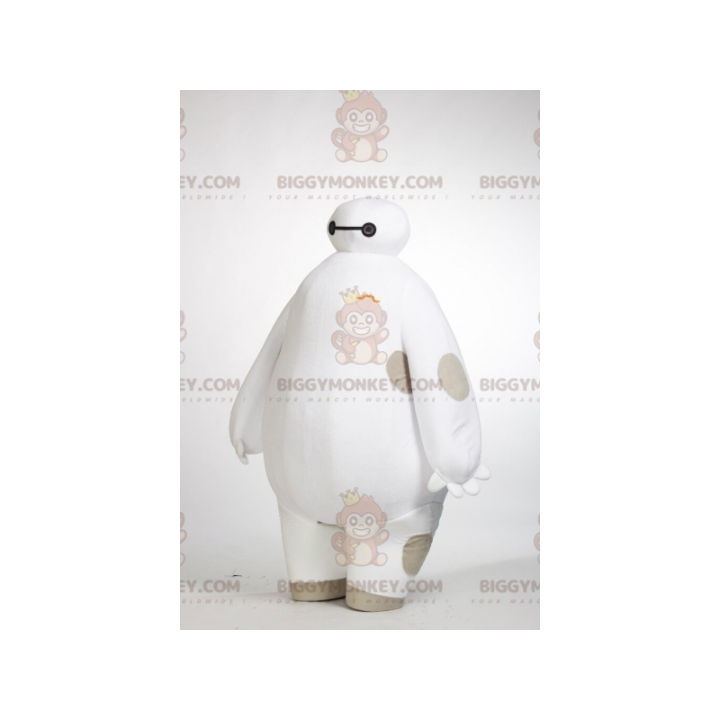 Futuristisk White Fat Man BIGGYMONKEY™ maskotkostume -