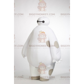 Futuristic White Fat Man BIGGYMONKEY™ Mascot Costume -