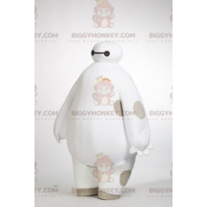 Futuristic White Fat Man BIGGYMONKEY™ Mascot Costume -