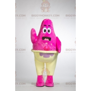 BIGGYMONKEY™ mascot costume of Patrick's famous starfish in