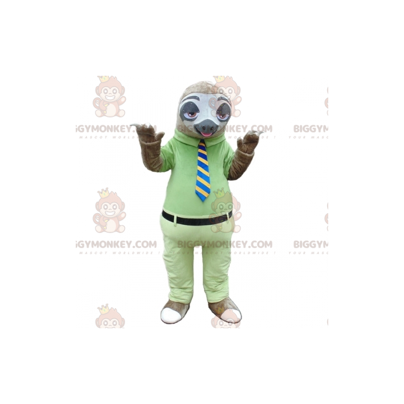 Kostým maskota Zootopia Flash lenochod BIGGYMONKEY™ –