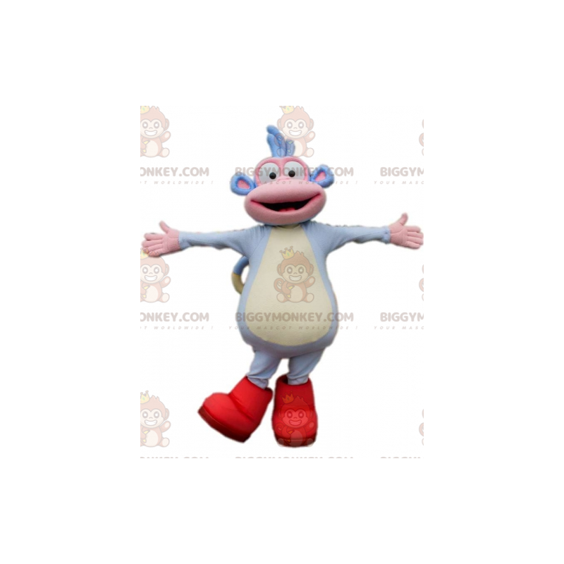 Disfraz de mascota BIGGYMONKEY™ Babouche fiel compañero de Dora