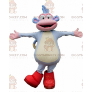 BIGGYMONKEY™ mascot costume Babouche faithful companion of Dora