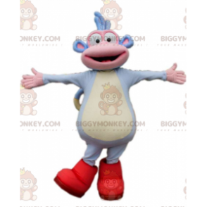 BIGGYMONKEY™ Maskottchenkostüm Babouche treuer Begleiter von