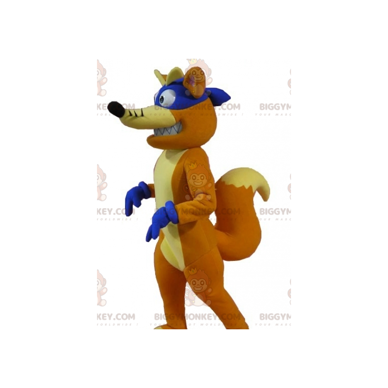 BIGGYMONKEY™ costume mascotte della famosa volpe Swiper in Dora