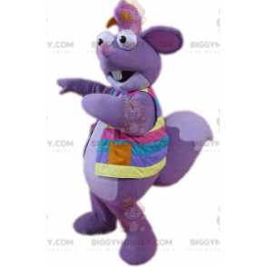 Disfraz de mascota Dora the Explorer Purple Squirrel Tico