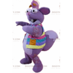 Disfraz de mascota Dora the Explorer Purple Squirrel Tico