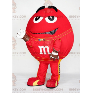 Giant Red M&M:n BIGGYMONKEY™ maskottiasu. Chocolate Candy