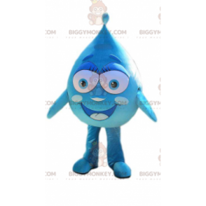 Costume da mascotte BIGGYMONKEY™ con blob blu gigante