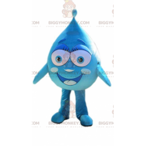 Costume da mascotte BIGGYMONKEY™ con blob blu gigante