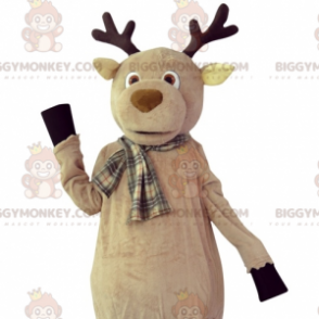 Kæmpe Caribou Moose Rensdyr BIGGYMONKEY™ maskotkostume med