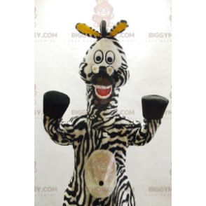 BIGGYMONKEY™ Marty Famoso disfraz de mascota de cebra de