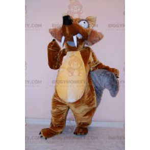 Ice Age Scrat Famous Squirrel BIGGYMONKEY™ Mascot Costume -