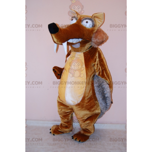 Ice Age Scrat Famous Squirrel BIGGYMONKEY™ maskottiasu -