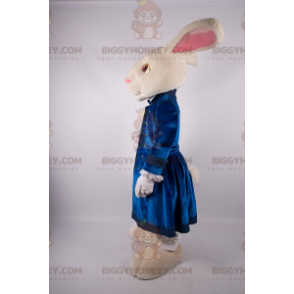 Fantasia de mascote de coelho branco BIGGYMONKEY™ da Alice no