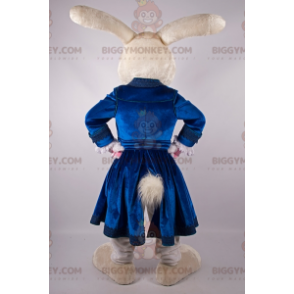 Fantasia de mascote de coelho branco BIGGYMONKEY™ da Alice no