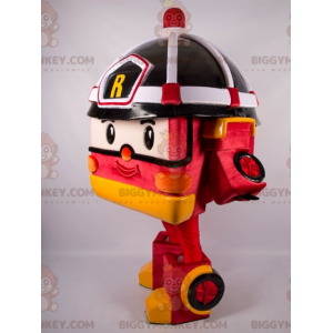 Costume de mascotte BIGGYMONKEY™ de camion de pompier de jouet