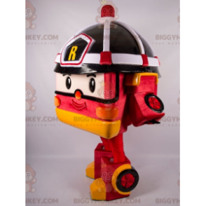 Transformers Toy Fire Truck BIGGYMONKEY™ Mascot Costume –