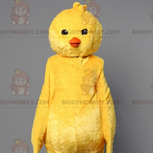 Costume da mascotte pulcino giallo BIGGYMONKEY™. Costume da