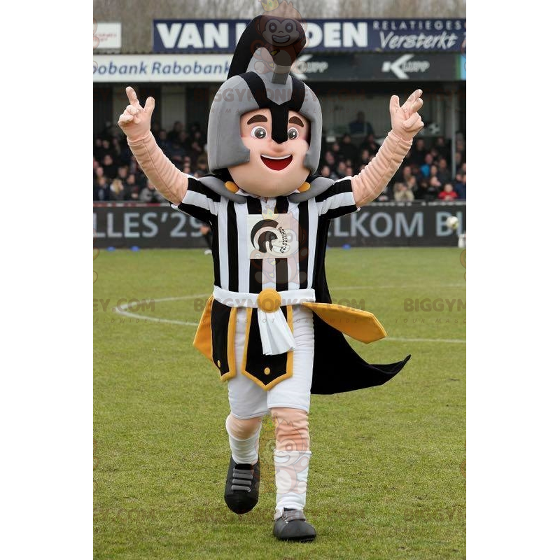 Gladiator Knight BIGGYMONKEY™ mascottekostuum met helm -