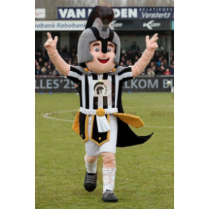 Gladiator Knight BIGGYMONKEY™ mascottekostuum met helm -