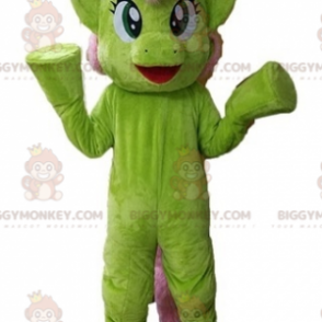 Zeer mooi en kleurrijk groen en roze pony BIGGYMONKEY™