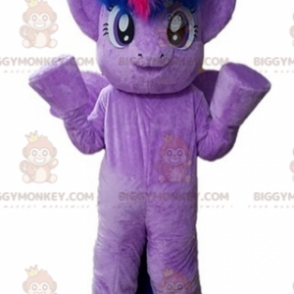 Very Warm Giant Purple Pony BIGGYMONKEY™ Mascot Costume –