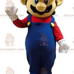 Mario beroemd videogamekarakter BIGGYMONKEY™ mascottekostuum -