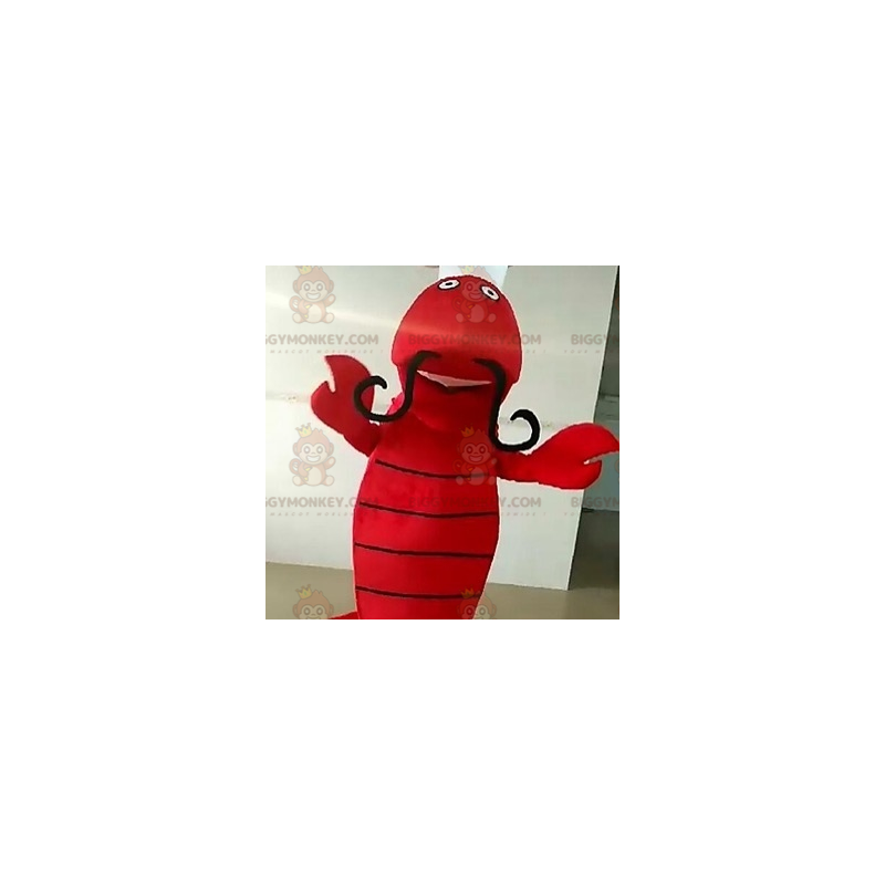 Costume de mascotte BIGGYMONKEY™ de homard géant avec de