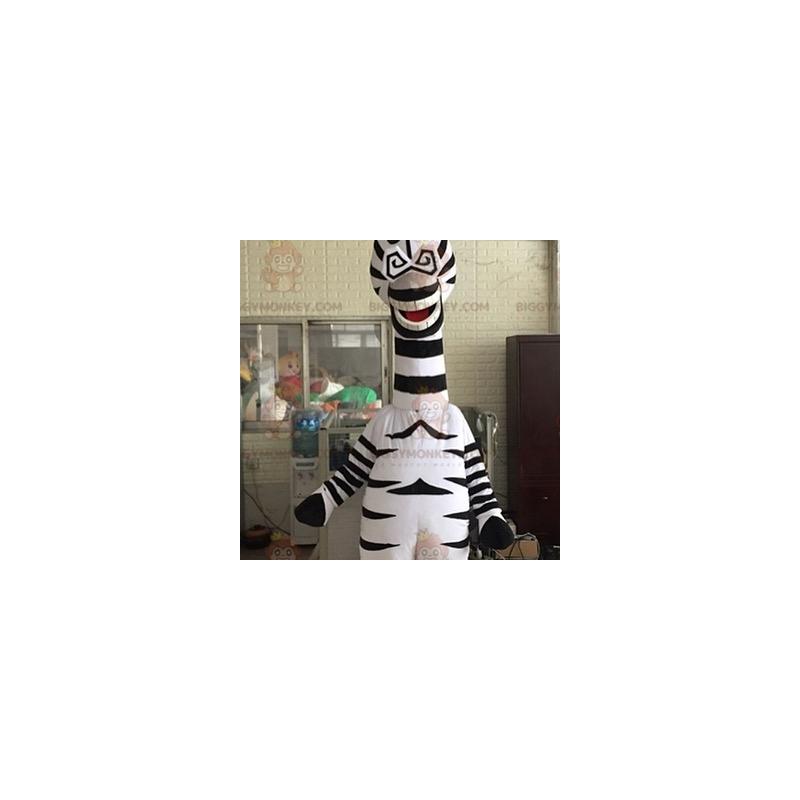 BIGGYMONKEY™ Fato de desenho animado Zebra Madagascar fantasia