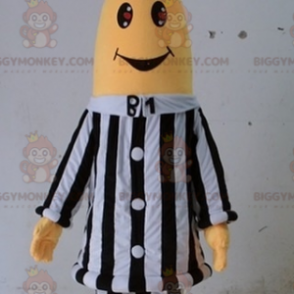 BIGGYMONKEY™ Mascottekostuum Geel personage in