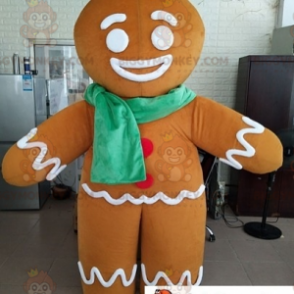 Ti Biscuit berömda karaktären BIGGYMONKEY™ maskotdräkt från