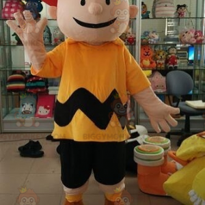 Disfraz de mascota Charlie Brown Little Boy Snoppy Comic