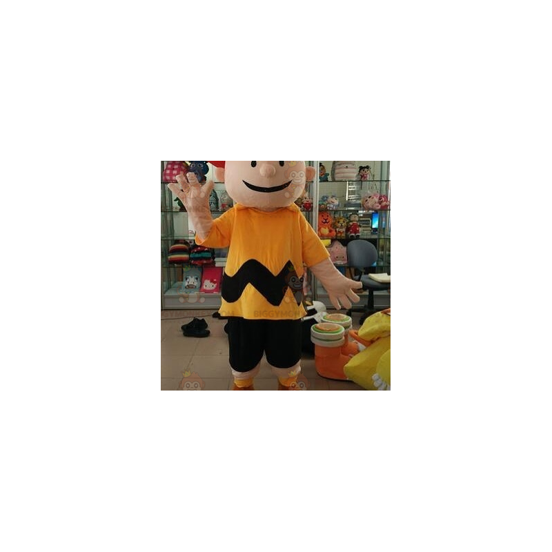 Costume mascotte Charlie Brown Little Boy Snoppy Comic