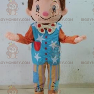 BIGGYMONKEY™ marionet clown mascotte kostuum. BIGGYMONKEY™