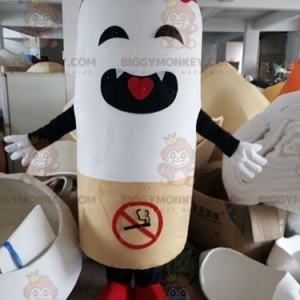 Costume de mascotte BIGGYMONKEY™ de cigarette géante avec un