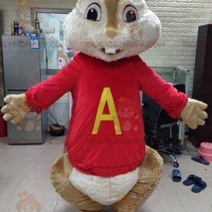 Κοστούμι μασκότ Alvin Squirrel BIGGYMONKEY™ - Biggymonkey.com