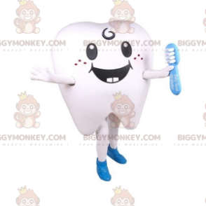 Costume da mascotte Giant White Tooth BIGGYMONKEY™ con